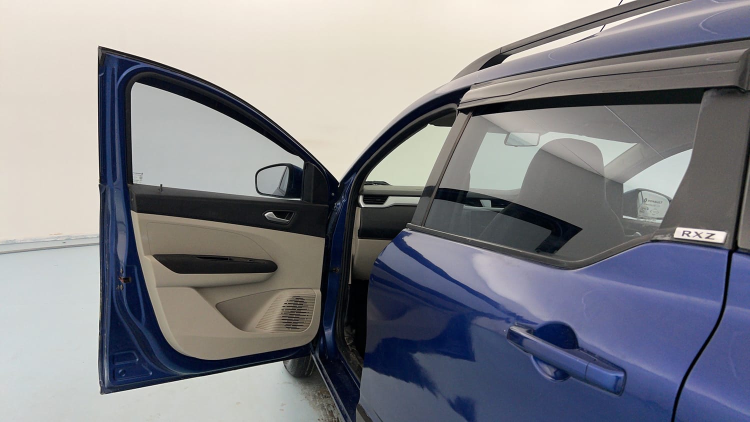 Used 2019 Renault Triber RXZ Petrol Manual interior LEFT FRONT DOOR OPEN VIEW