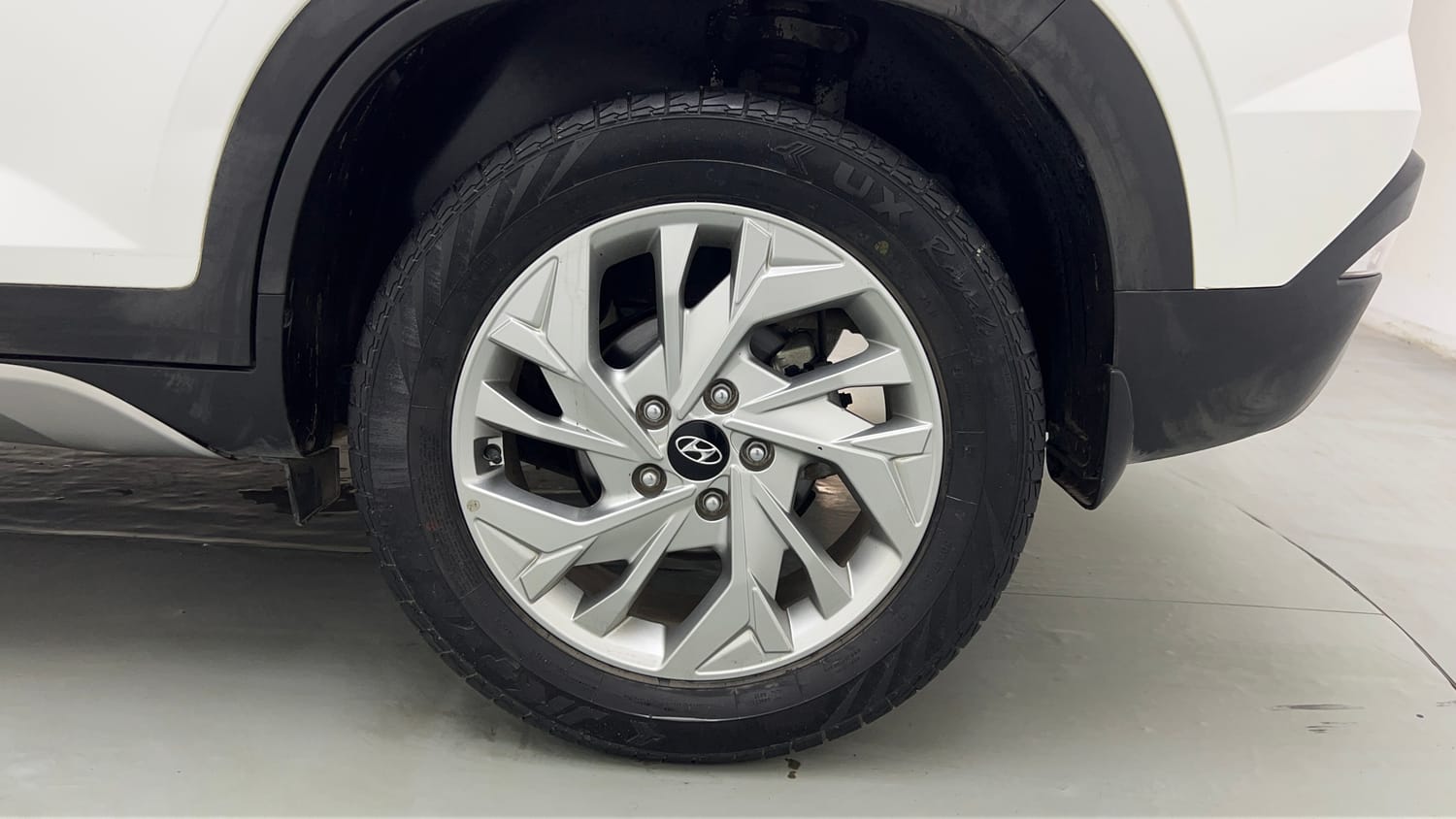 Used 2022 Hyundai Creta SX 1.5 Petrol Petrol Manual tyres LEFT REAR TYRE RIM VIEW