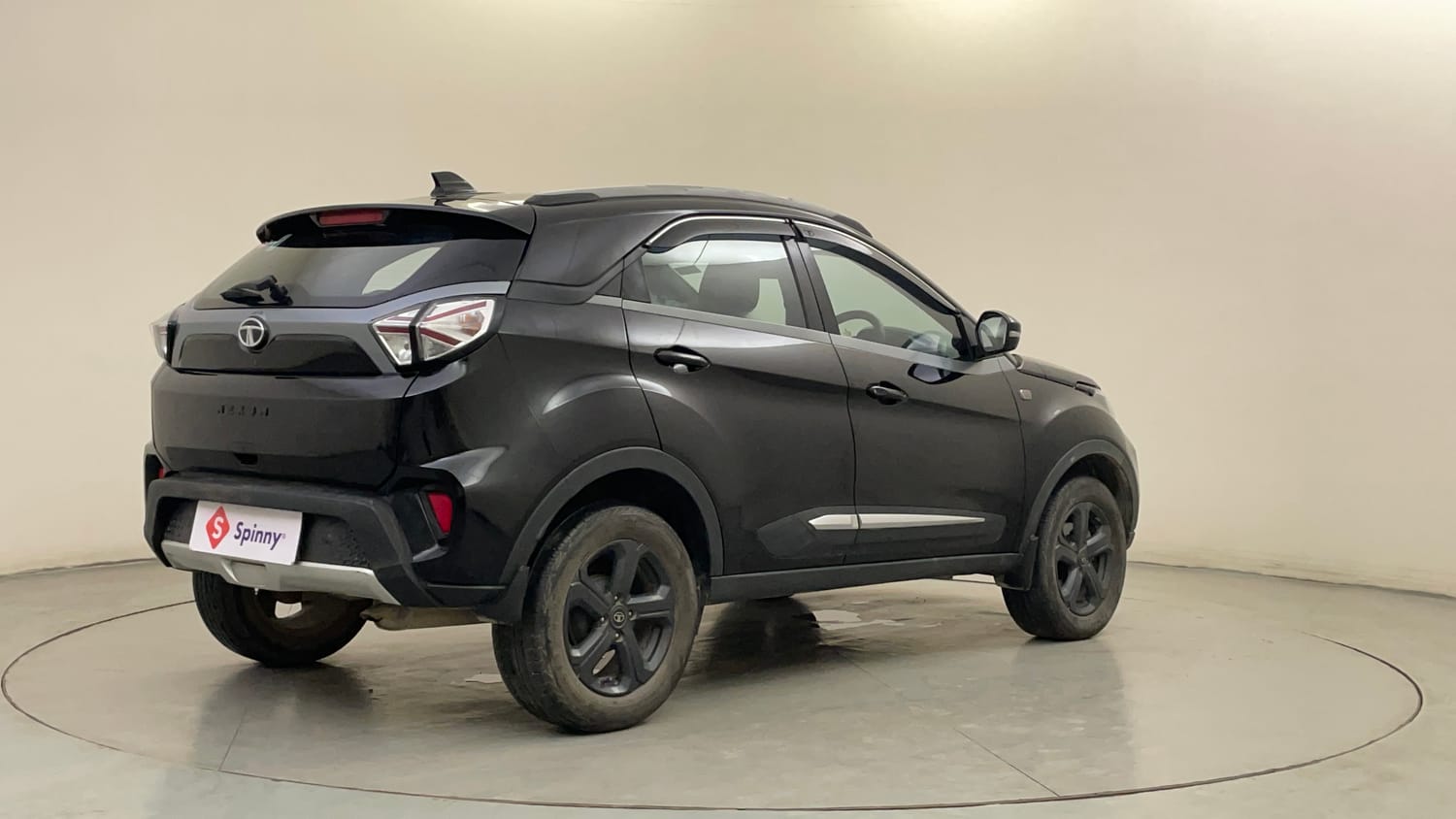 Used 2022 Tata Nexon XZ Plus (O) Dark Edition Petrol Manual exterior RIGHT REAR CORNER VIEW