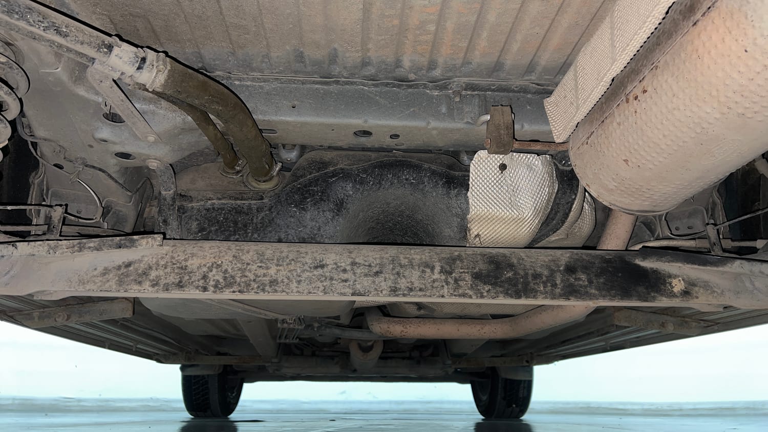 Used 2021 Ford EcoSport Thunder Edition Petrol Petrol Manual extra REAR UNDERBODY VIEW (TAKEN FROM REAR)