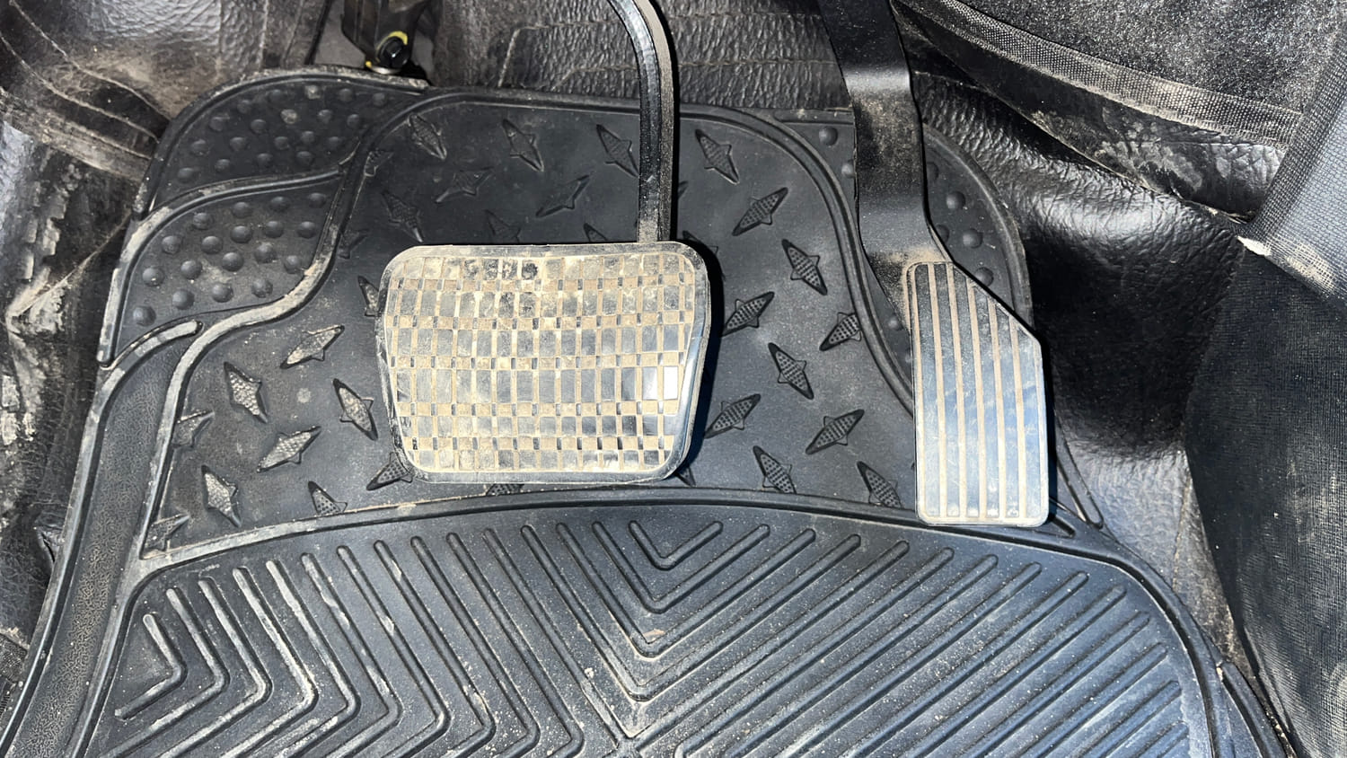 Used 2023 Tata Nexon XZA Plus Petrol Automatic interior PEDALS VIEW