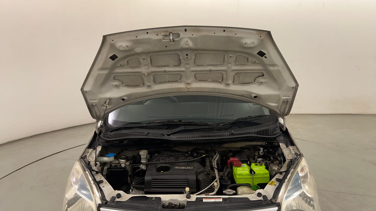 Used 2012 Maruti Suzuki Wagon R 1.0 LXi CNG Cng Manual engine ENGINE & BONNET OPEN FRONT VIEW