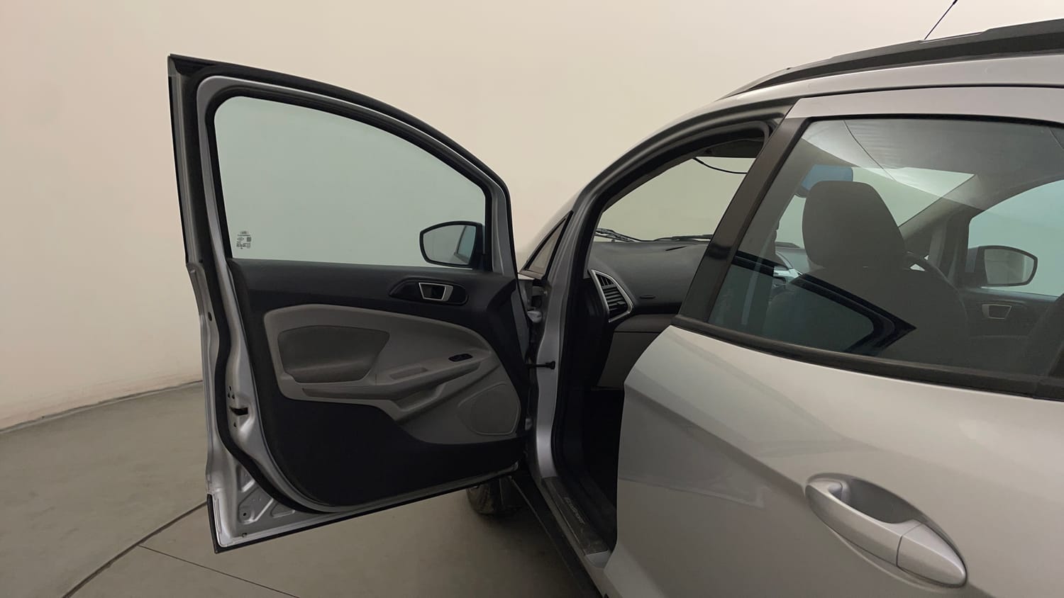 Used 2015 Ford EcoSport Trend 1.5 Ti-VCT Petrol Manual interior LEFT FRONT DOOR OPEN VIEW