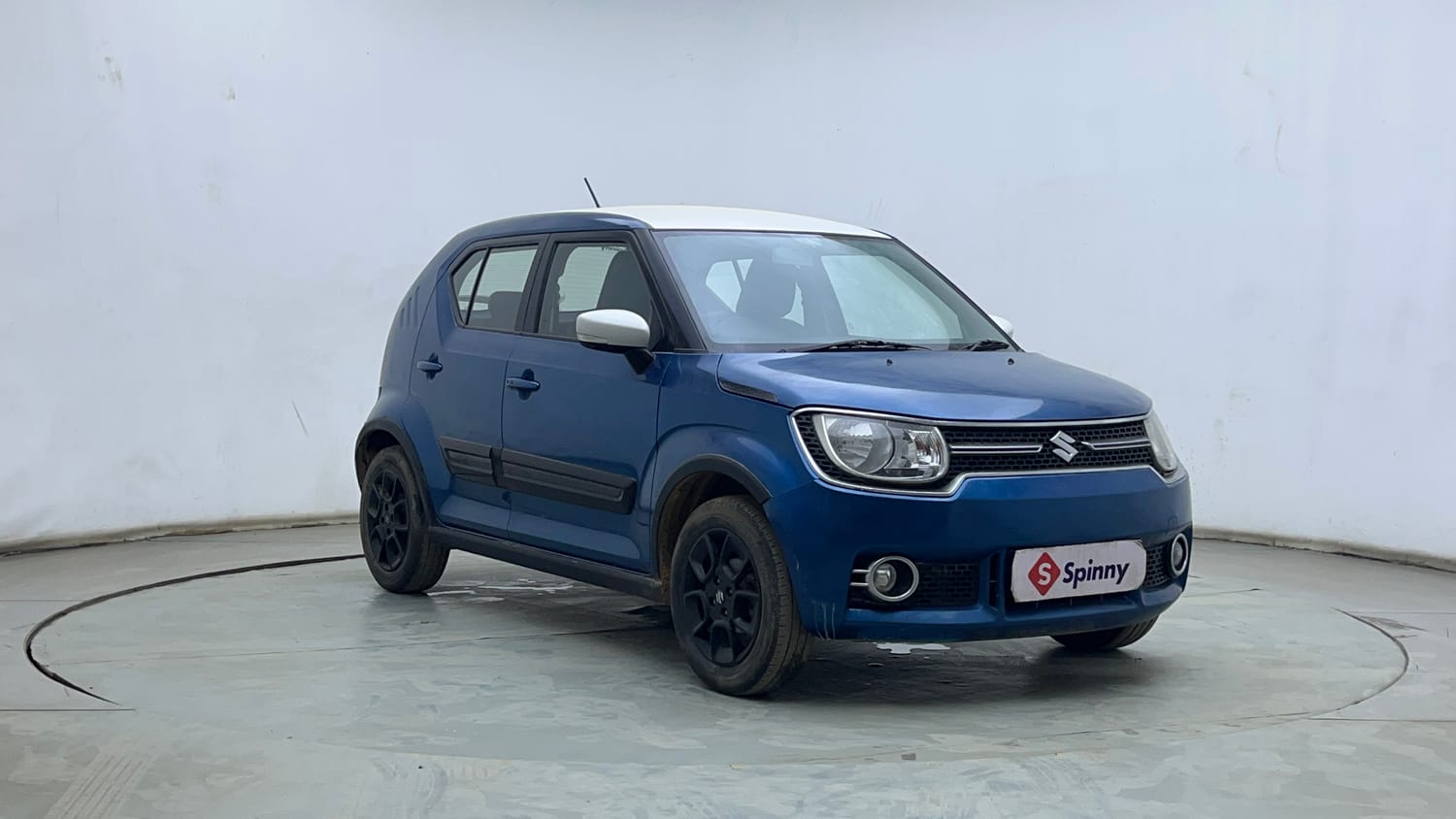 Used 2018 Maruti Suzuki Ignis Zeta 1.2 AMT Petrol Automatic exterior RIGHT FRONT CORNER VIEW