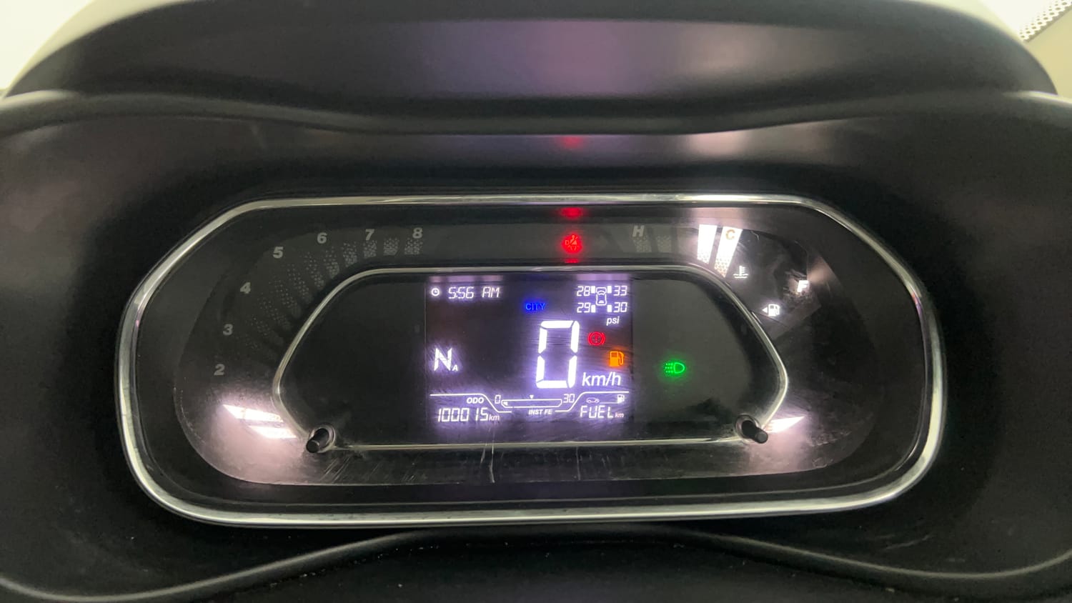 Used 2021 Tata Nexon XZA Plus (S) Petrol Automatic interior CLUSTERMETER VIEW