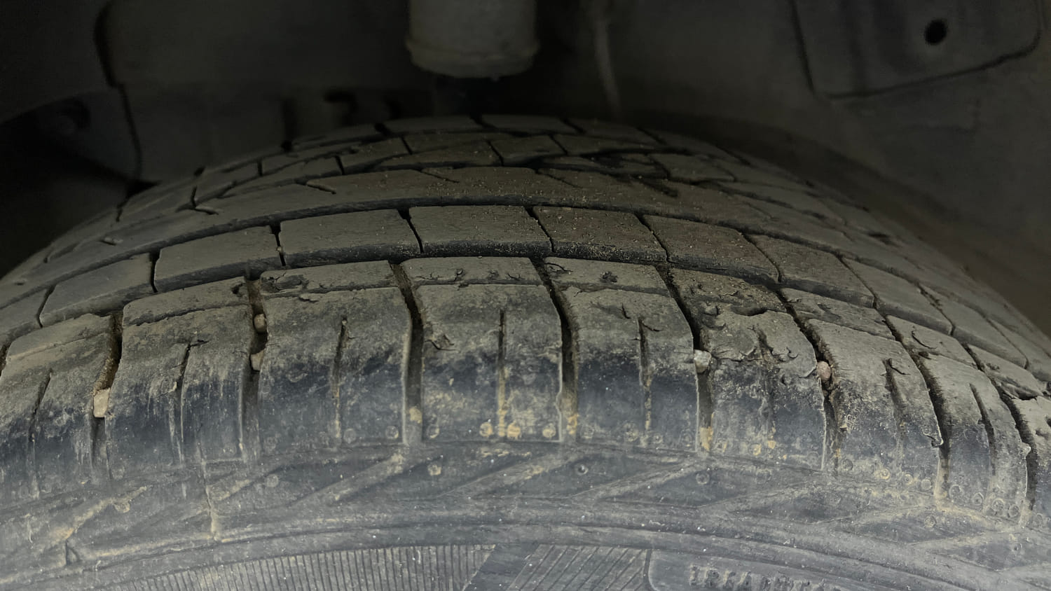 Used 2023 Tata Nexon XZA Plus Petrol Automatic tyres RIGHT REAR TYRE TREAD VIEW