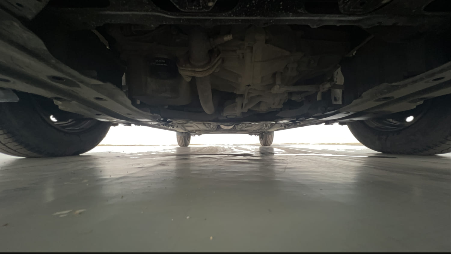Used 2018 Maruti Suzuki Swift LXi Petrol Manual extra FRONT LEFT UNDERBODY VIEW