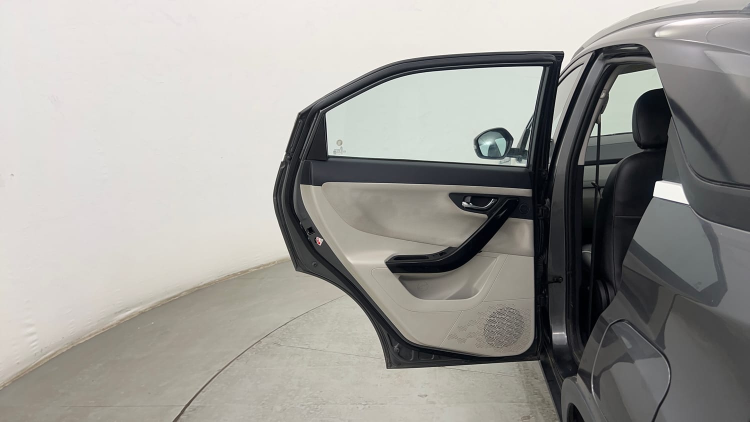 Used 2021 Tata Nexon XZA Plus (S) Petrol Automatic interior LEFT REAR DOOR OPEN VIEW
