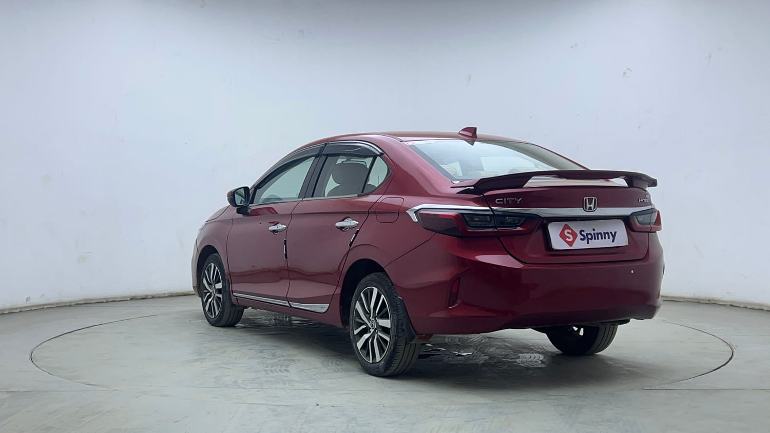 Used 2021 Honda City ZX CVT Petrol Petrol Automatic exterior LEFT REAR CORNER VIEW