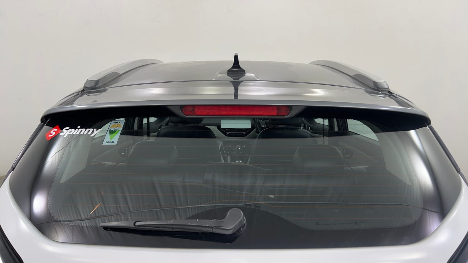 Used 2021 Tata Nexon XZA Plus (S) Petrol Automatic exterior BACK WINDSHIELD VIEW