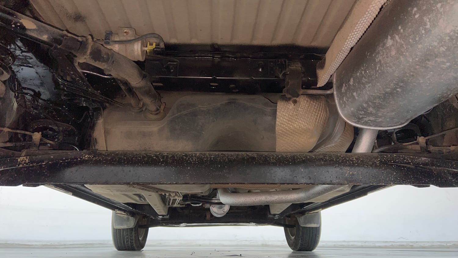 Used 2014 Ford EcoSport Titanium 1.5 Ti-VCT Petrol Manual extra REAR UNDERBODY VIEW (TAKEN FROM REAR)