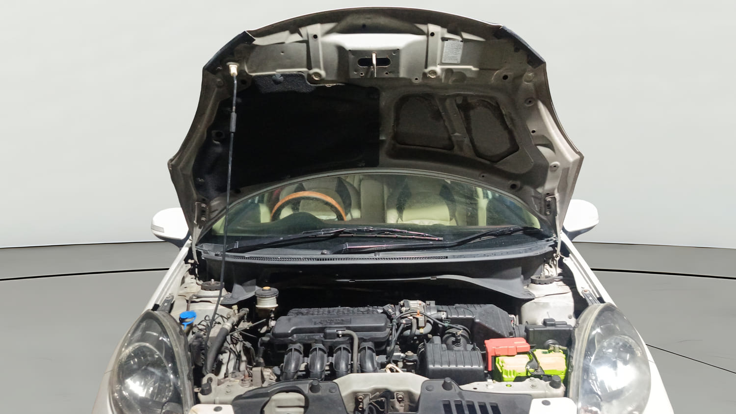 Used 2013 Honda Amaze 1.2 VX AT i-VTEC Petrol Automatic engine ENGINE & BONNET OPEN FRONT VIEW