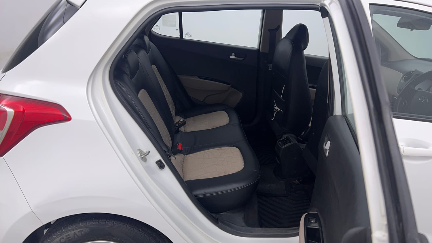 Used 2019 Hyundai Grand i10 Sportz 1.2 Kappa VTVT Petrol Manual interior RIGHT SIDE REAR DOOR CABIN VIEW