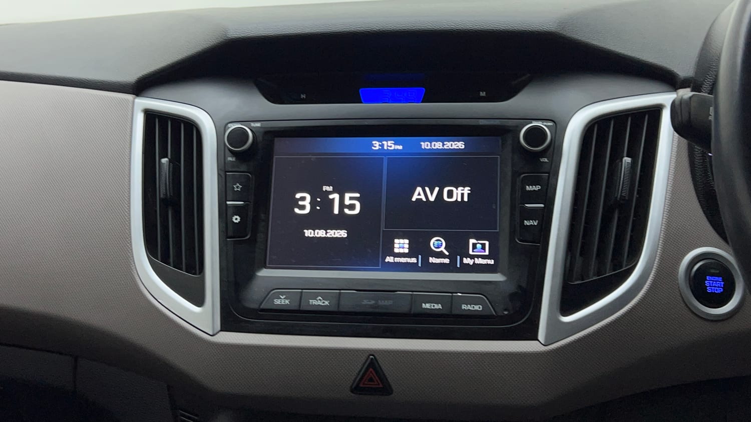 Used 2018 Hyundai Creta SX 1.6 AT CRDi Diesel Automatic top_features Integrated (in-dash) music system
