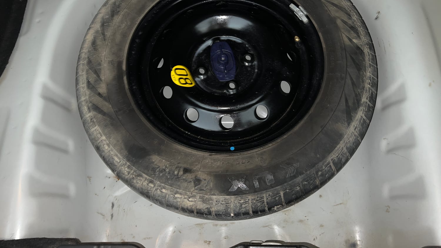 Used 2018 Maruti Suzuki Dzire ZXi Plus Petrol Manual tyres SPARE TYRE VIEW