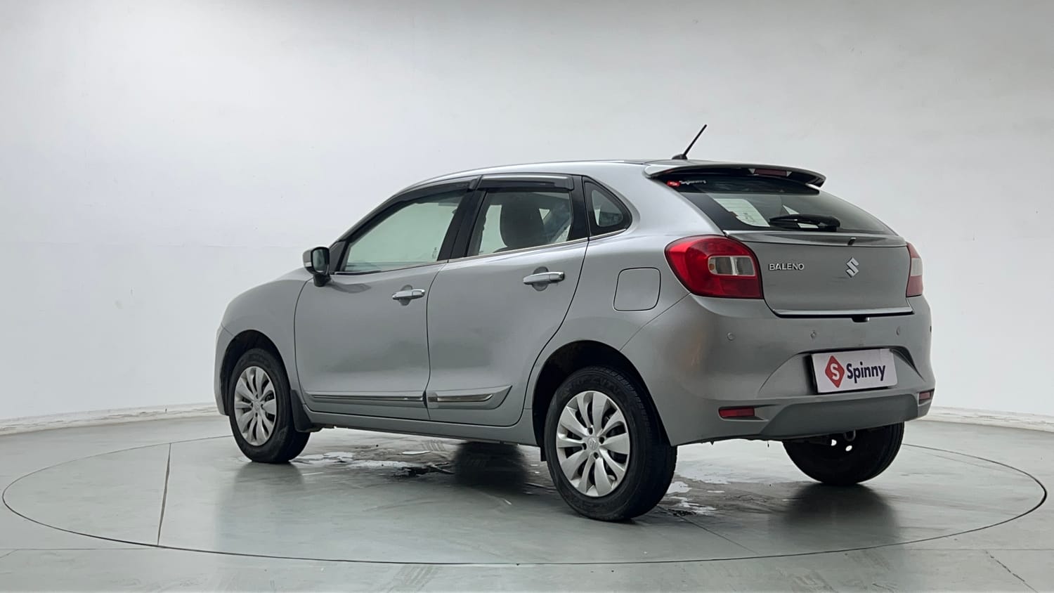 Used 2018 Maruti Suzuki Baleno Delta 1.2 Petrol Manual exterior LEFT REAR CORNER VIEW