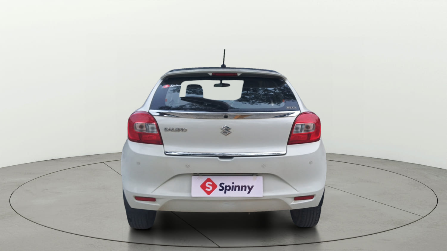 Used 2018 Maruti Suzuki Baleno Zeta 1.2 Petrol Manual exterior BACK VIEW