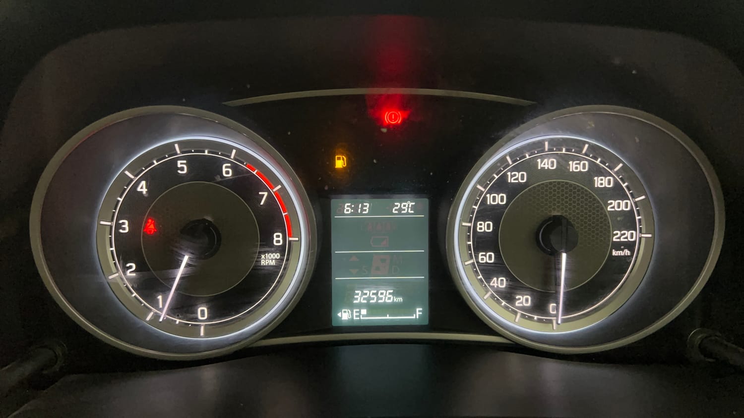 Used 2018 Maruti Suzuki Dzire ZXi Plus Petrol Manual interior CLUSTERMETER VIEW