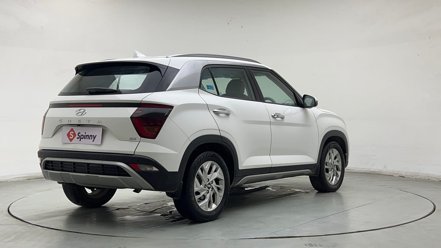 Used 2022 Hyundai Creta SX 1.5 Petrol Petrol Manual exterior RIGHT REAR CORNER VIEW