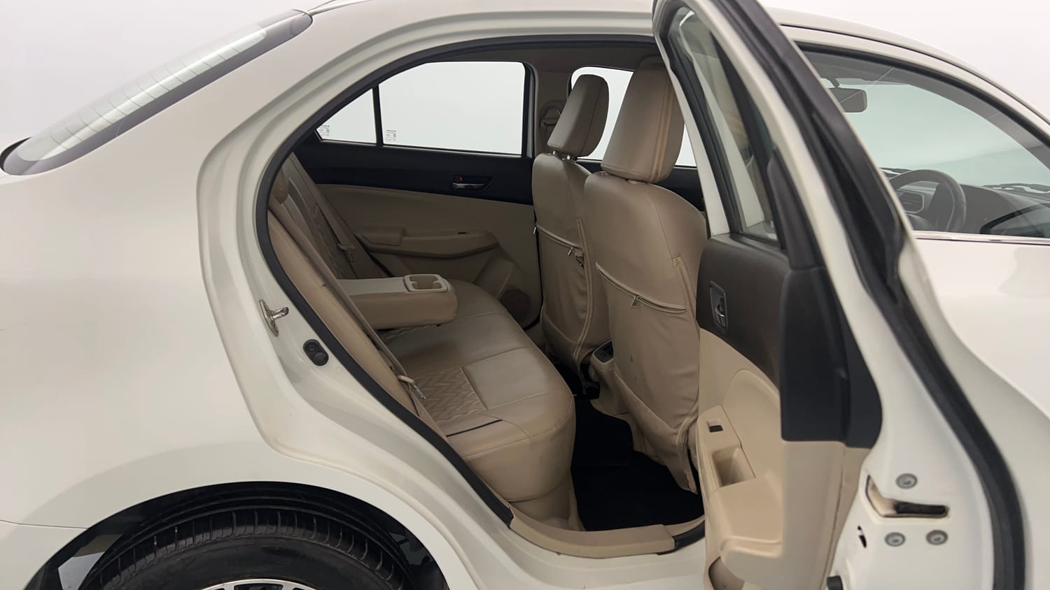 Used 2018 Maruti Suzuki Dzire ZDi Plus AMT Diesel Automatic interior RIGHT SIDE REAR DOOR CABIN VIEW