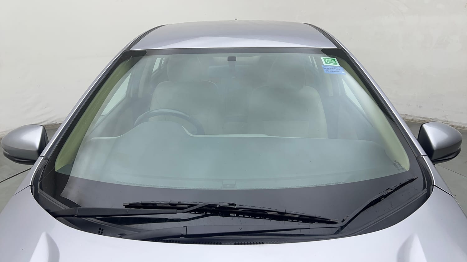 Used 2019 Honda City V Petrol Petrol Manual exterior FRONT WINDSHIELD VIEW
