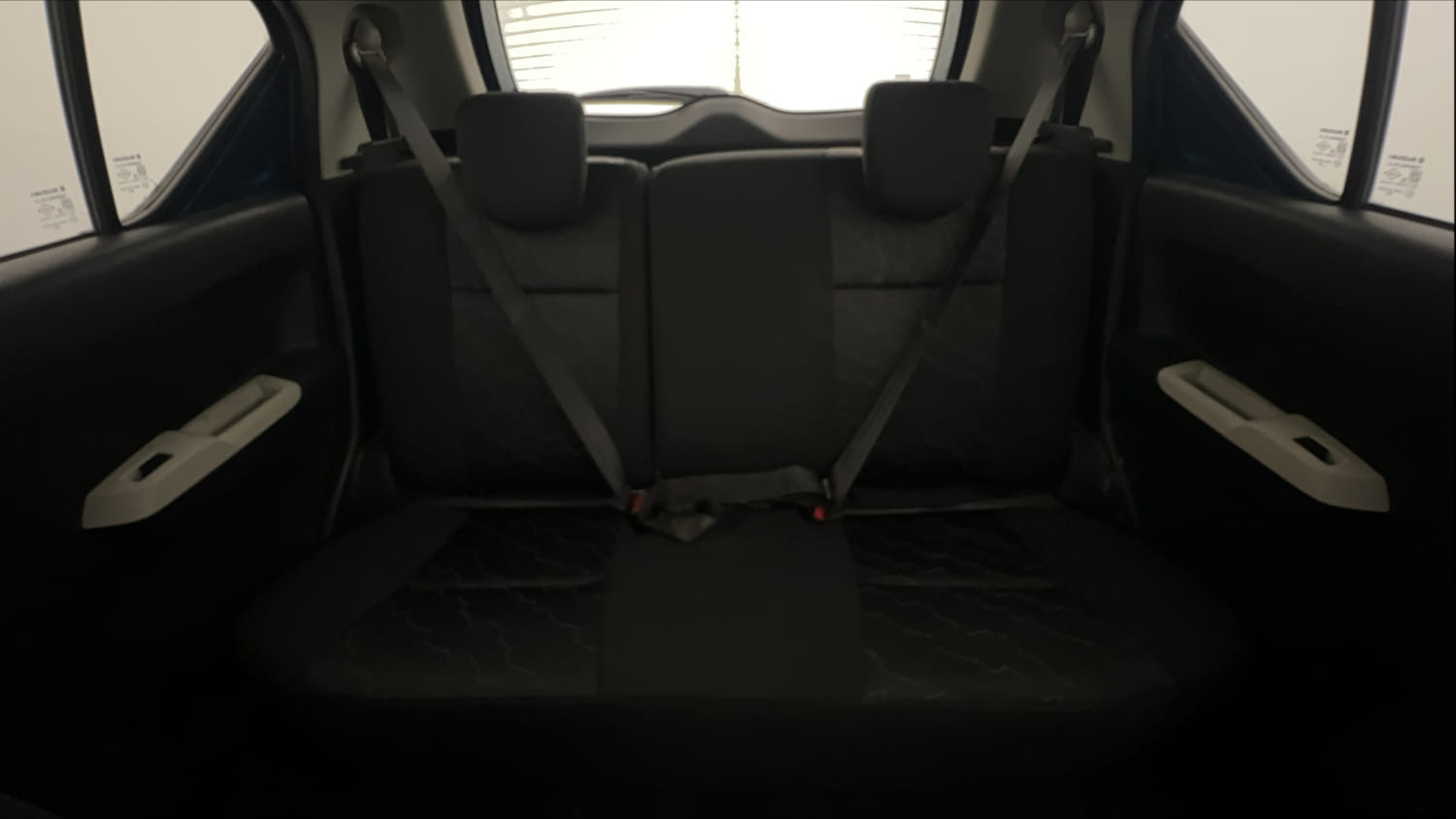 Used 2018 Maruti Suzuki Ignis [2017-2020] Zeta AMT Petrol Dual Tone Petrol Automatic interior REAR SEAT CONDITION VIEW