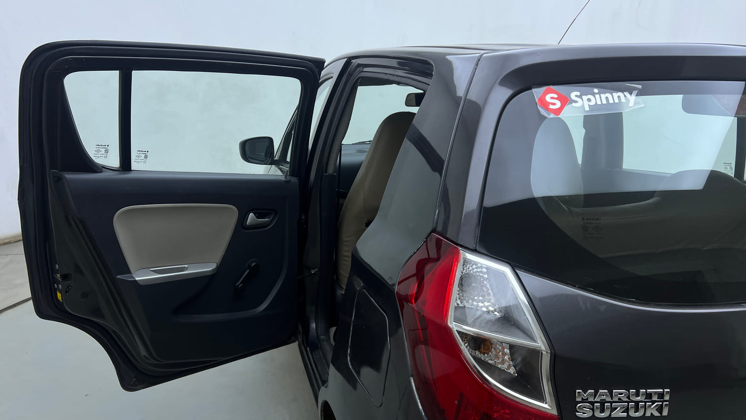 Used 2020 Maruti Suzuki Alto K10 VXi AMT Petrol Automatic interior LEFT REAR DOOR OPEN VIEW