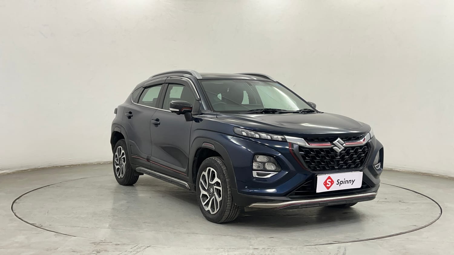 Used 2024 Maruti Suzuki Fronx Alpha 1.0L Turbo MT Petrol Manual exterior RIGHT FRONT CORNER VIEW