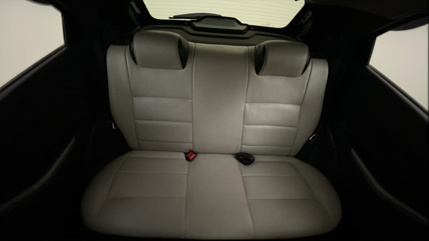 Used 2017 Ford Figo Titanium 1.2 Ti-VCT Petrol Manual interior REAR SEAT CONDITION VIEW