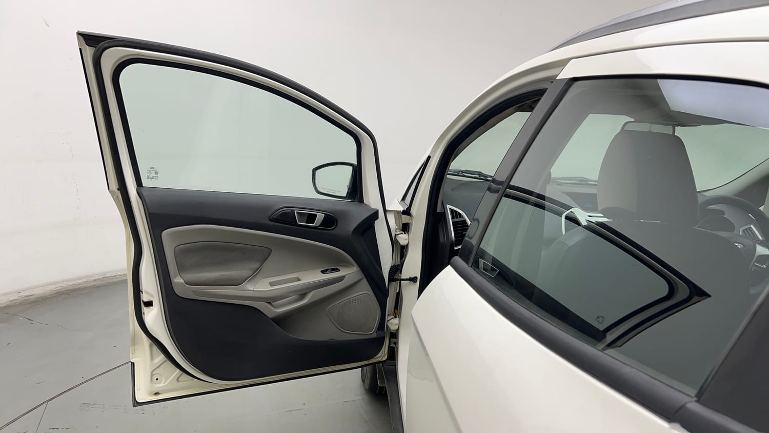 Used 2014 Ford EcoSport Titanium 1.5 Ti-VCT Petrol Manual interior LEFT FRONT DOOR OPEN VIEW