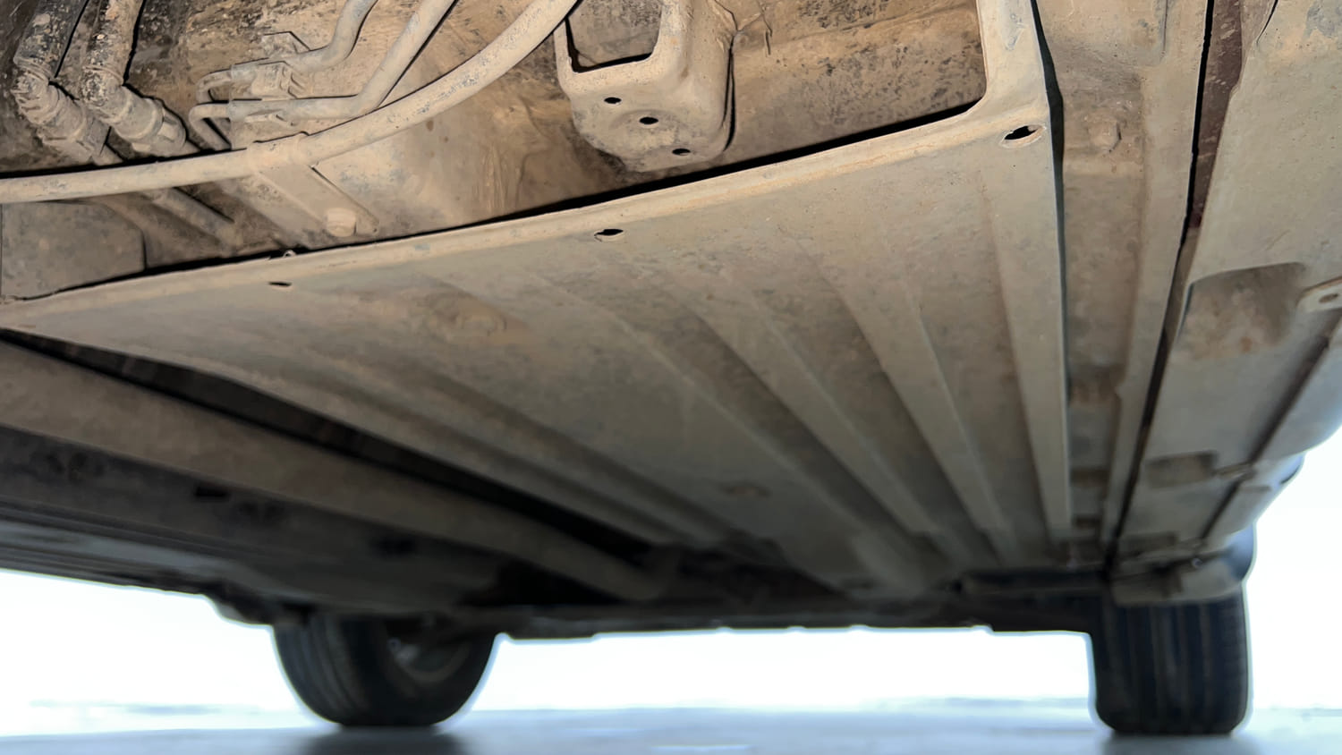 Used 2016 Maruti Suzuki Vitara Brezza [2016-2020] ZDi Diesel Manual extra REAR RIGHT UNDERBODY VIEW