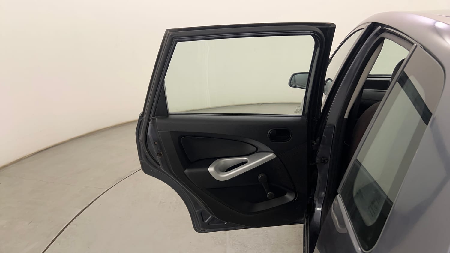 Used 2012 Ford Figo Duratec Petrol ZXI 1.2 Petrol Manual interior LEFT REAR DOOR OPEN VIEW