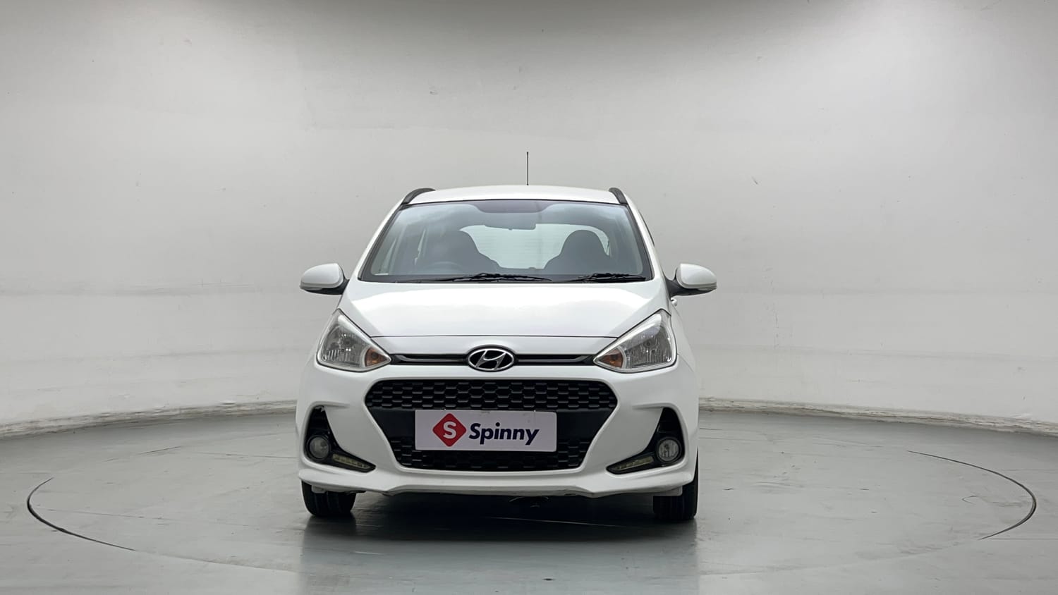 Used 2018 Hyundai Grand i10 Sportz 1.2 Kappa VTVT Petrol Manual exterior FRONT VIEW