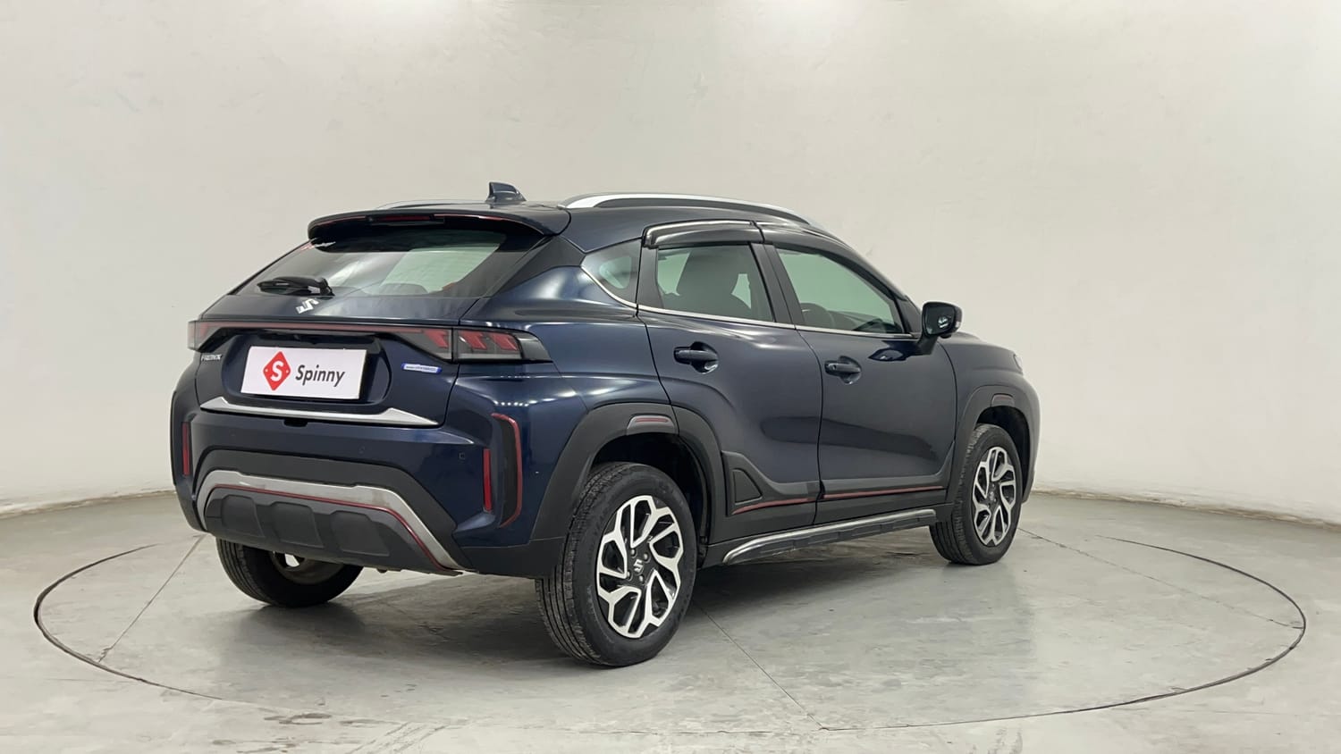 Used 2024 Maruti Suzuki Fronx Alpha 1.0L Turbo MT Petrol Manual exterior RIGHT REAR CORNER VIEW