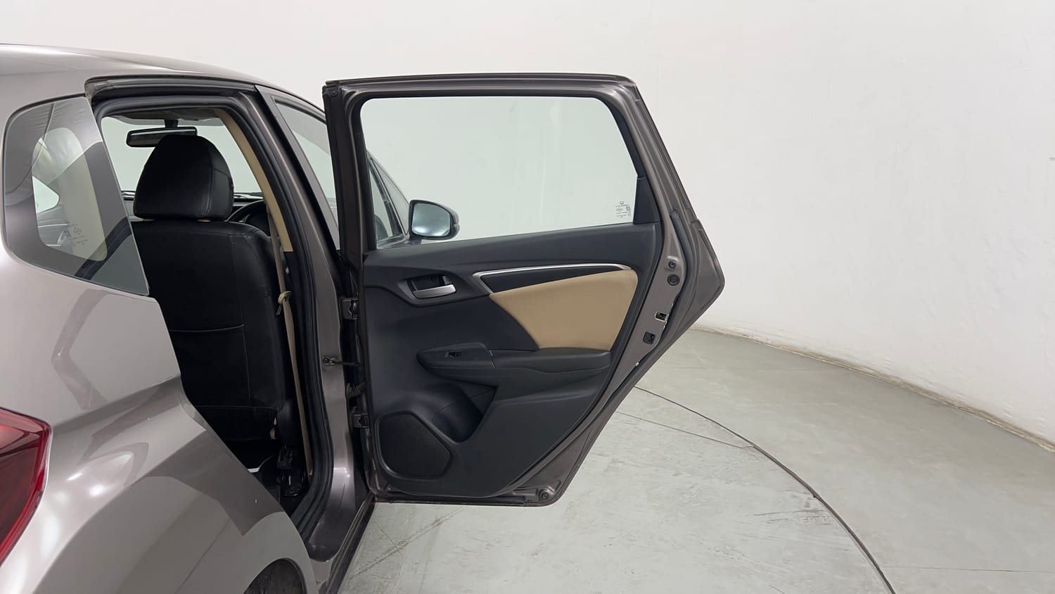 Used 2017 Honda Jazz V Petrol Petrol Manual interior RIGHT REAR DOOR OPEN VIEW