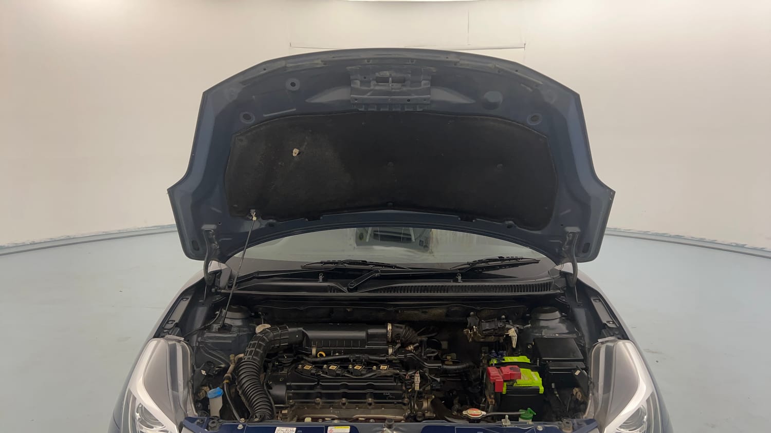 Used 2021 Maruti Suzuki Baleno Zeta Petrol Manual engine ENGINE & BONNET OPEN FRONT VIEW