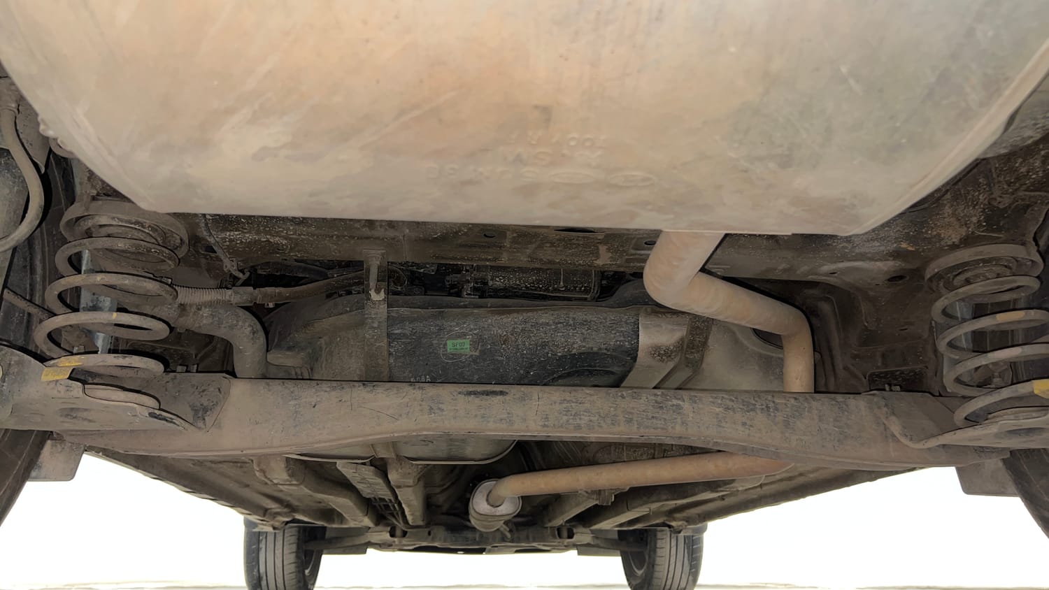 Used 2022 Hyundai Creta SX (O) 1.5 Petrol IVT Petrol Automatic extra REAR UNDERBODY VIEW (TAKEN FROM REAR)