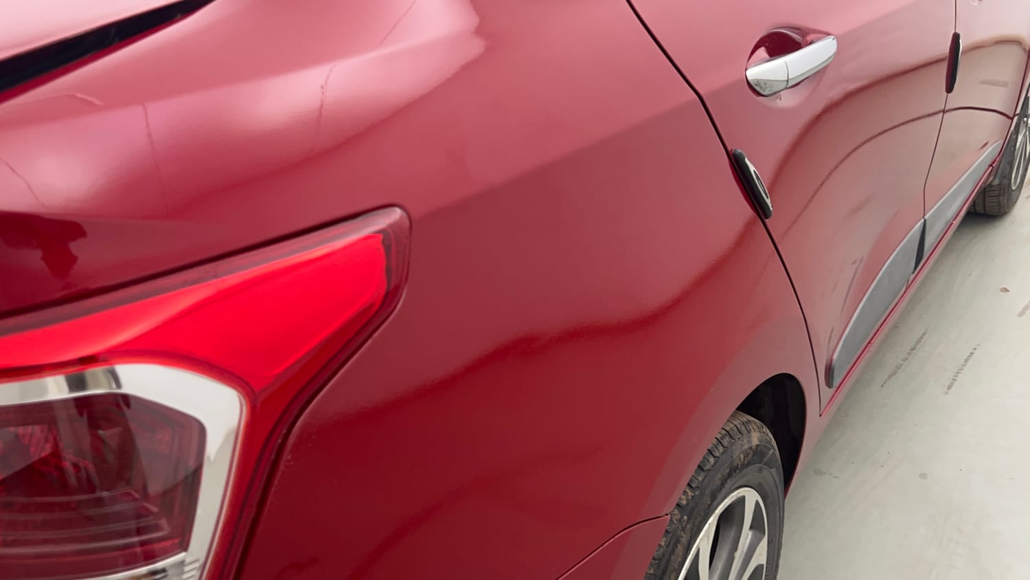 Used 2014 Hyundai Xcent SX 1.2 (O) Petrol Manual dents MINOR DENT