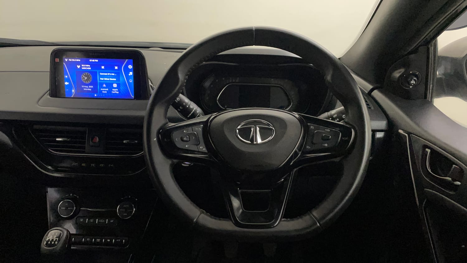 Used 2022 Tata Nexon XZ Plus (O) Dark Edition Petrol Manual interior STEERING VIEW