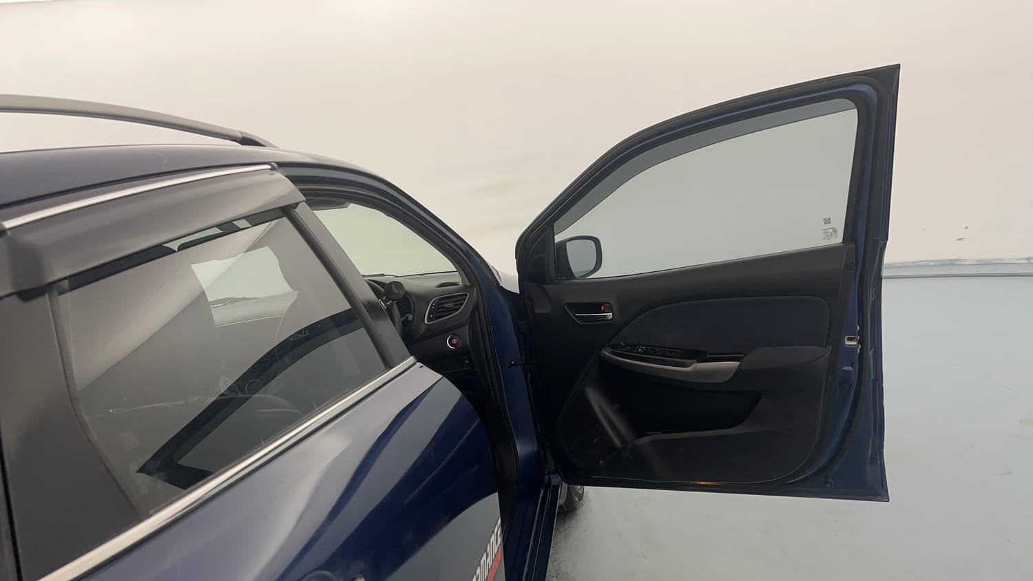 Used 2021 Maruti Suzuki Baleno Zeta Petrol Manual interior RIGHT FRONT DOOR OPEN VIEW
