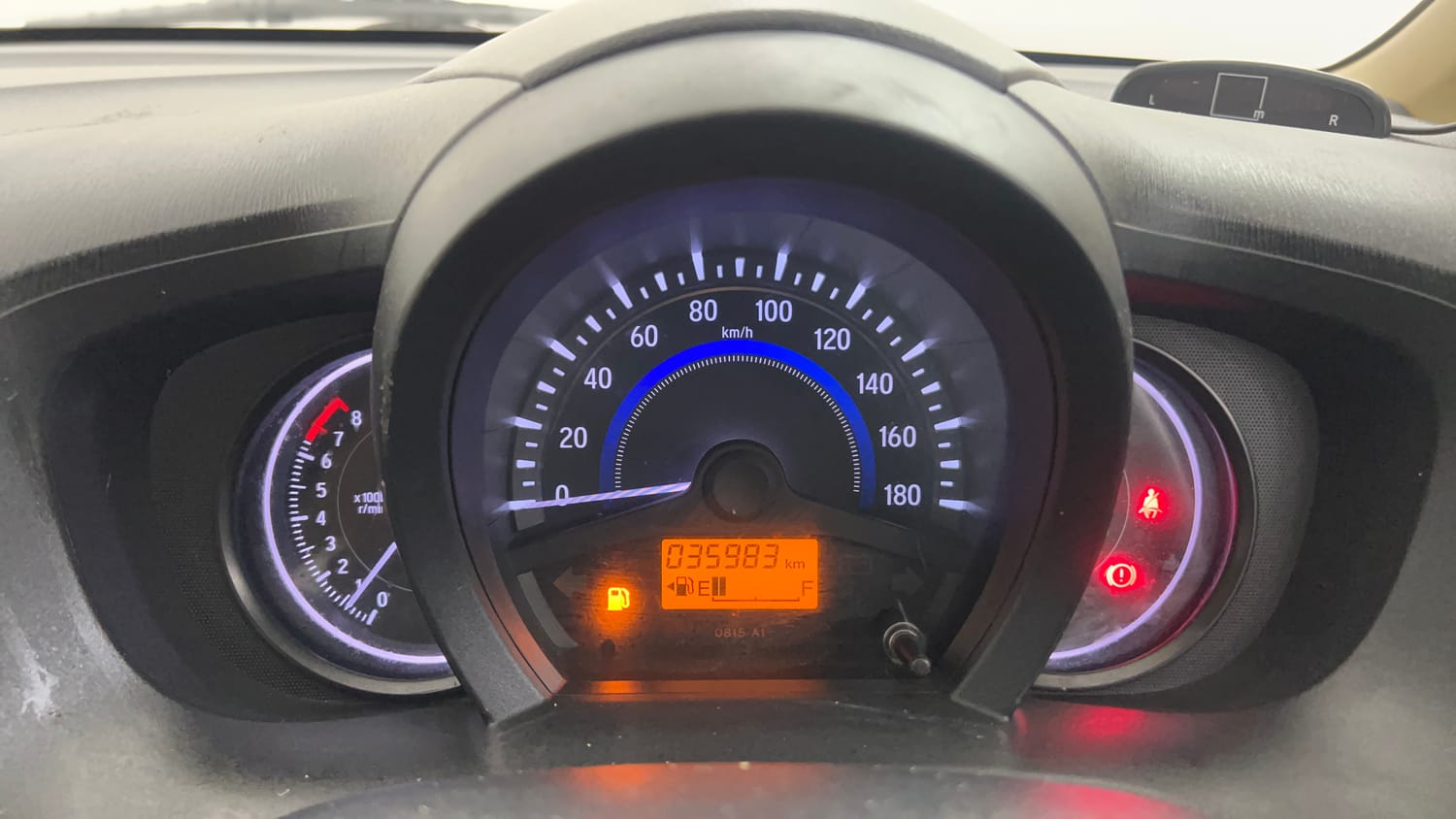 Used 2015 Honda Brio VX AT Petrol Automatic interior CLUSTERMETER VIEW