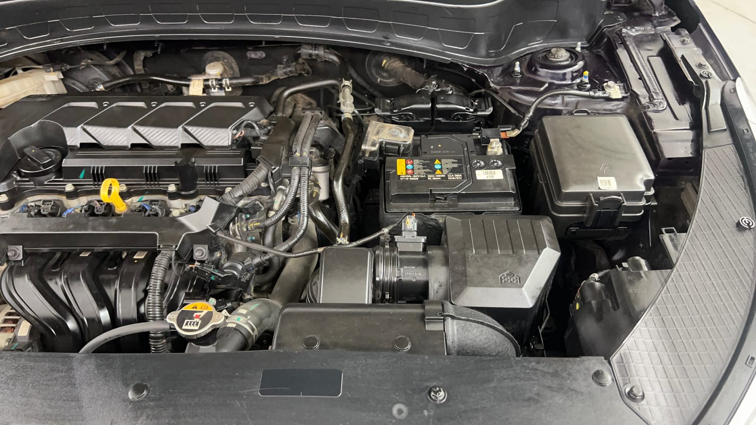 Used 2023 Kia Seltos HTX 1.5 Petrol Manual engine ENGINE LEFT SIDE VIEW