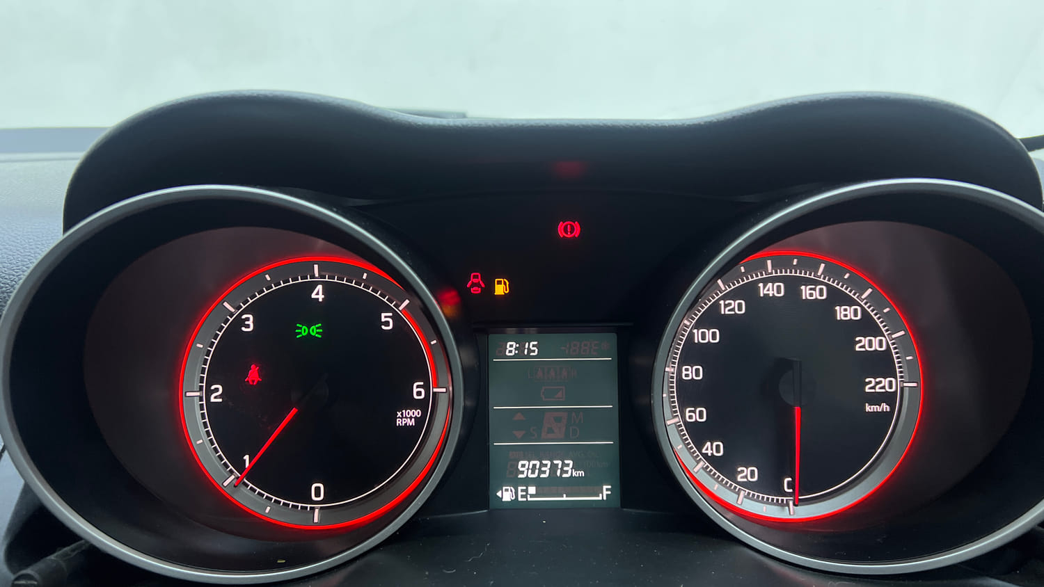 Used 2019 Maruti Suzuki Swift VDi Diesel Manual interior CLUSTERMETER VIEW