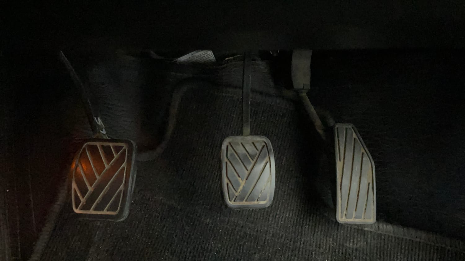 Used 2018 Maruti Suzuki Baleno Zeta 1.2 Petrol Manual interior PEDALS VIEW