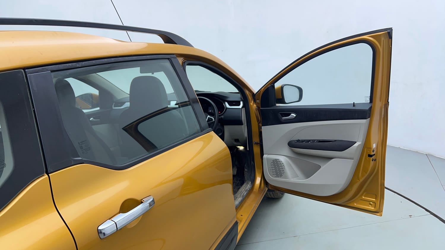 Used 2020 Renault Triber RXZ EASY-R AMT Petrol Automatic interior RIGHT FRONT DOOR OPEN VIEW