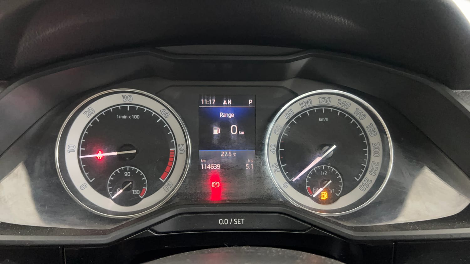 Used 2019 Skoda Superb L&K TDI AT Diesel Automatic interior CLUSTERMETER VIEW