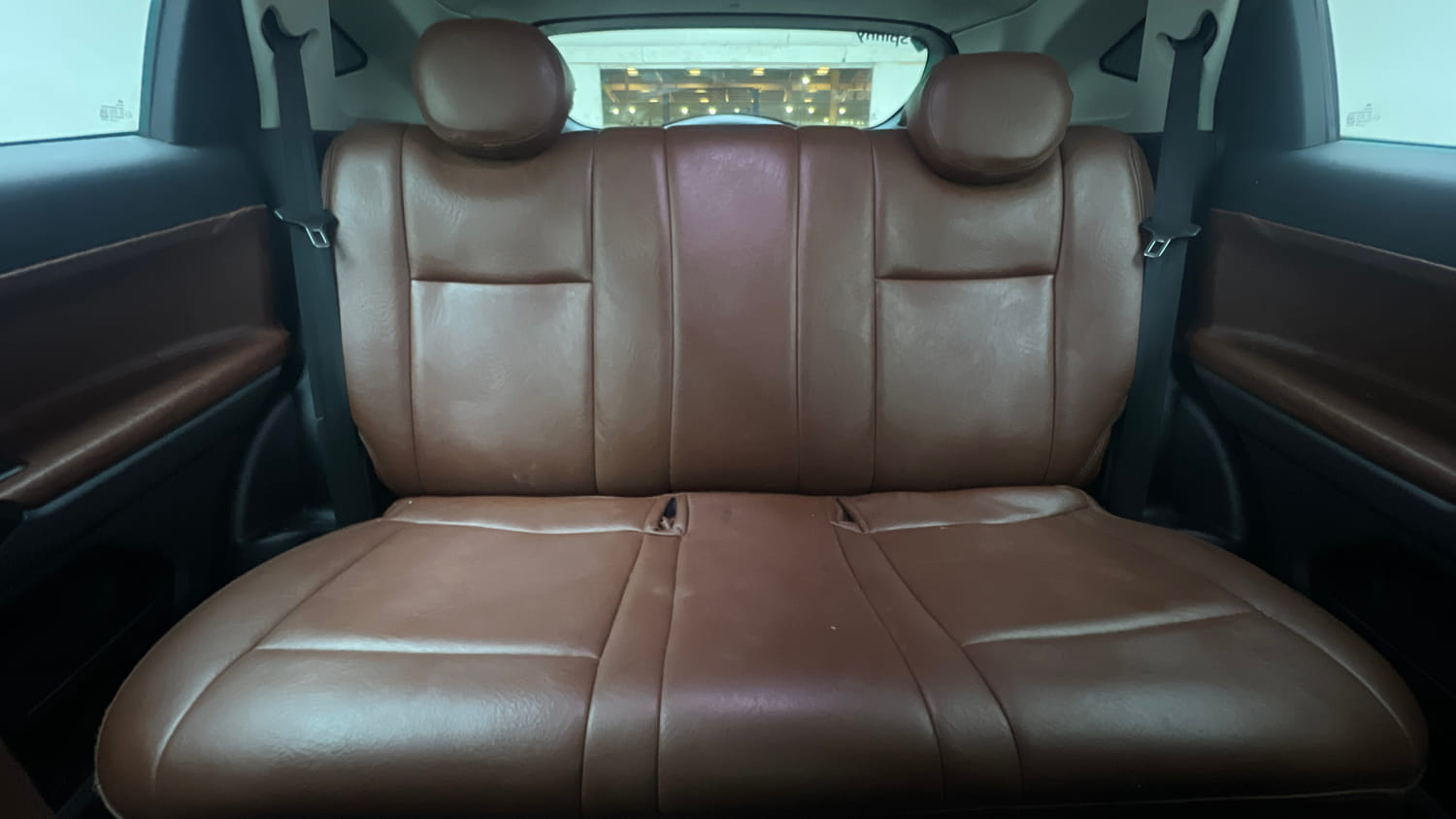 Used 2021 Tata Harrier XE Diesel Manual interior REAR SEAT CONDITION VIEW