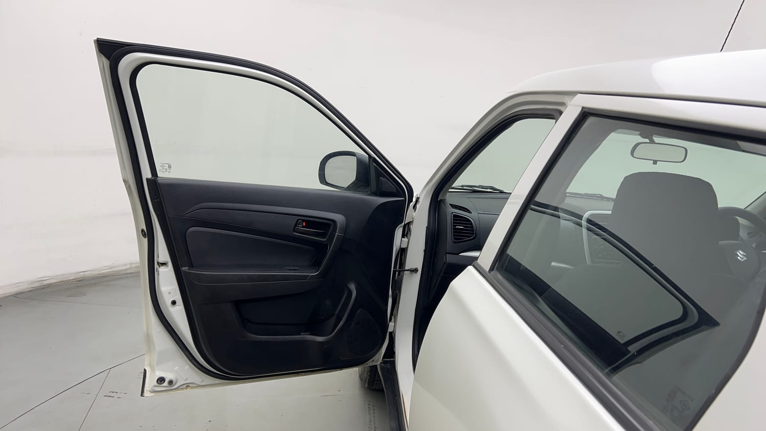 Used 2021 maruti-suzuki Vitara Brezza LXi Petrol Manual interior LEFT FRONT DOOR OPEN VIEW