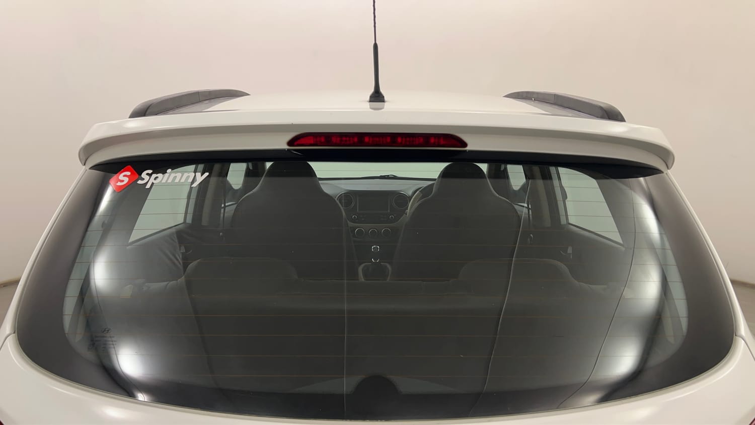 Used 2019 Hyundai Grand i10 Sportz 1.2 Kappa VTVT Petrol Manual exterior BACK WINDSHIELD VIEW