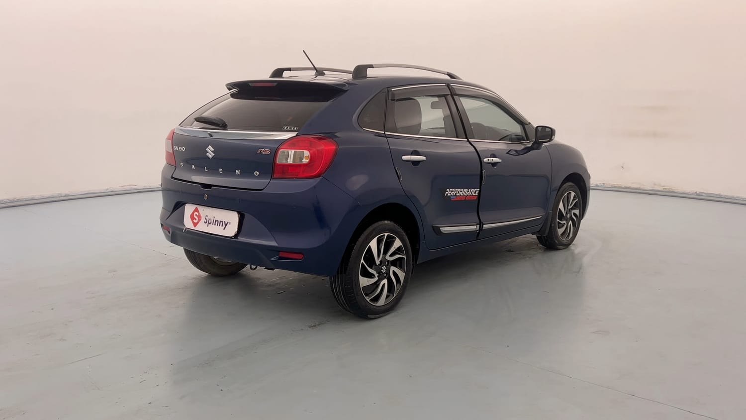 Used 2021 Maruti Suzuki Baleno Zeta Petrol Manual exterior RIGHT REAR CORNER VIEW